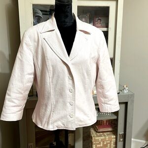 Pink Stripe Jacket Size 12